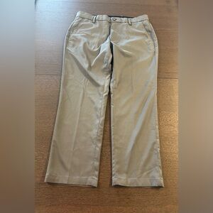 Amazon Essentials Men's Classic Gray Straight Leg Pants 4 Pockets Size 34Wx28L